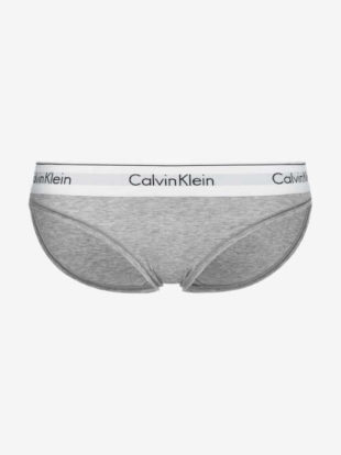 Dámske nohavičky v pohodlnom strihu v šedom prevedení Calvin Klein