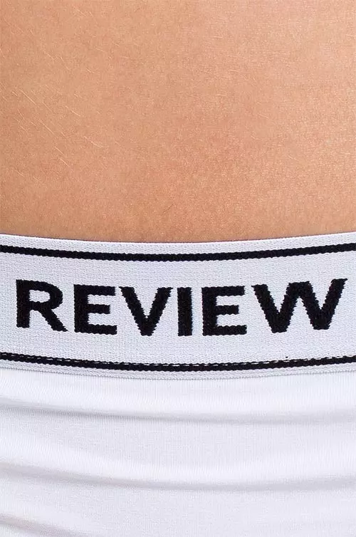 Biele dizajnové nohavičky Review