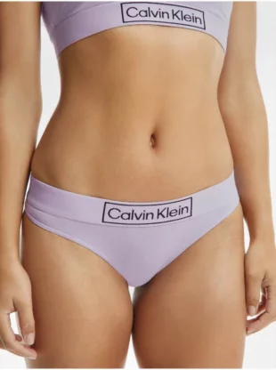 Svetlo fialové športové nohavičky Calvin Klein